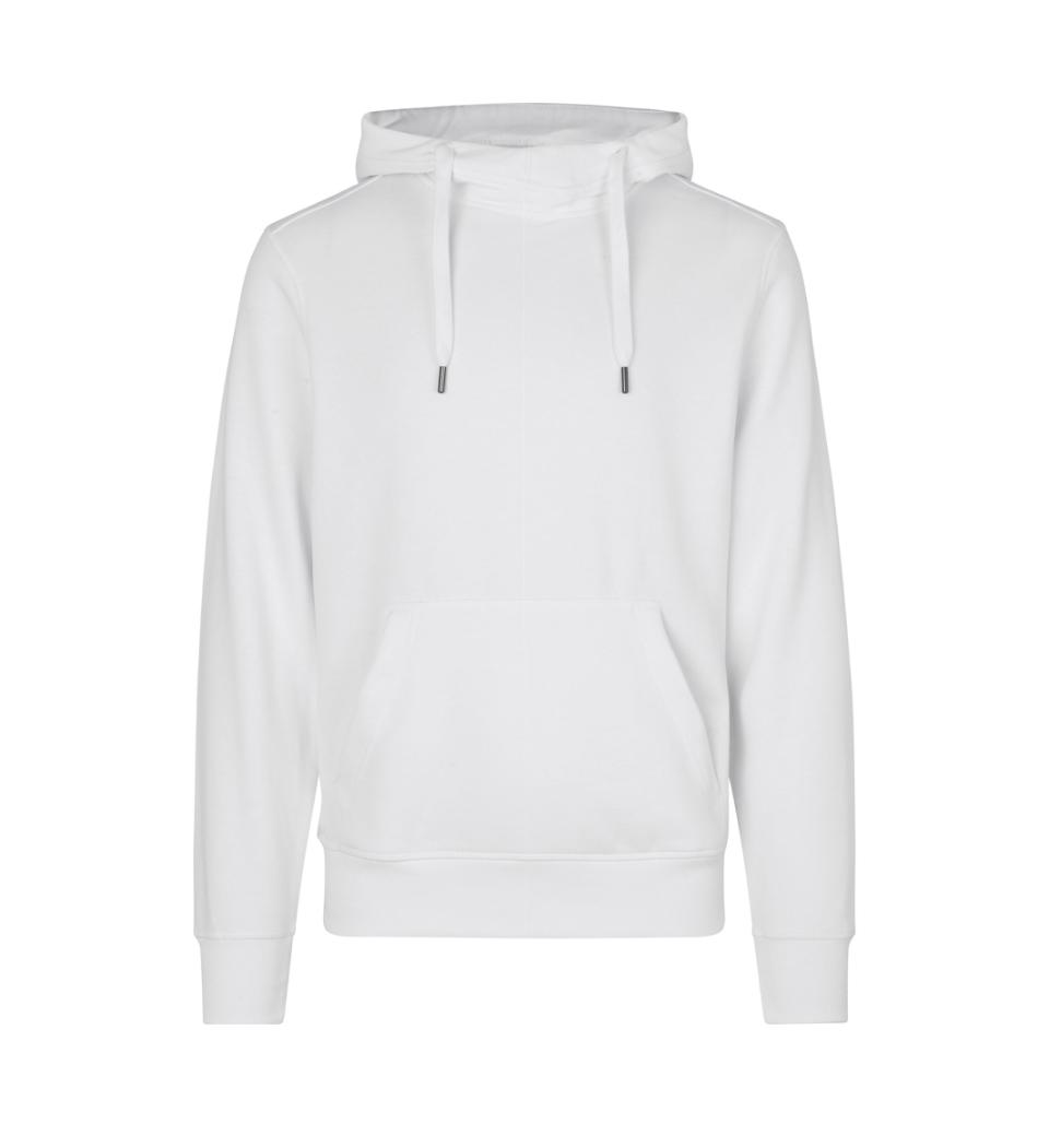 Id Sweatshirt Med Hætte 0636 Hvid
