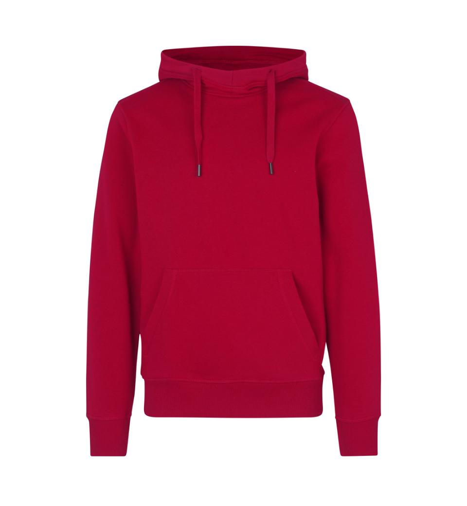 Id Sweatshirt Med Hætte 0636 Rød