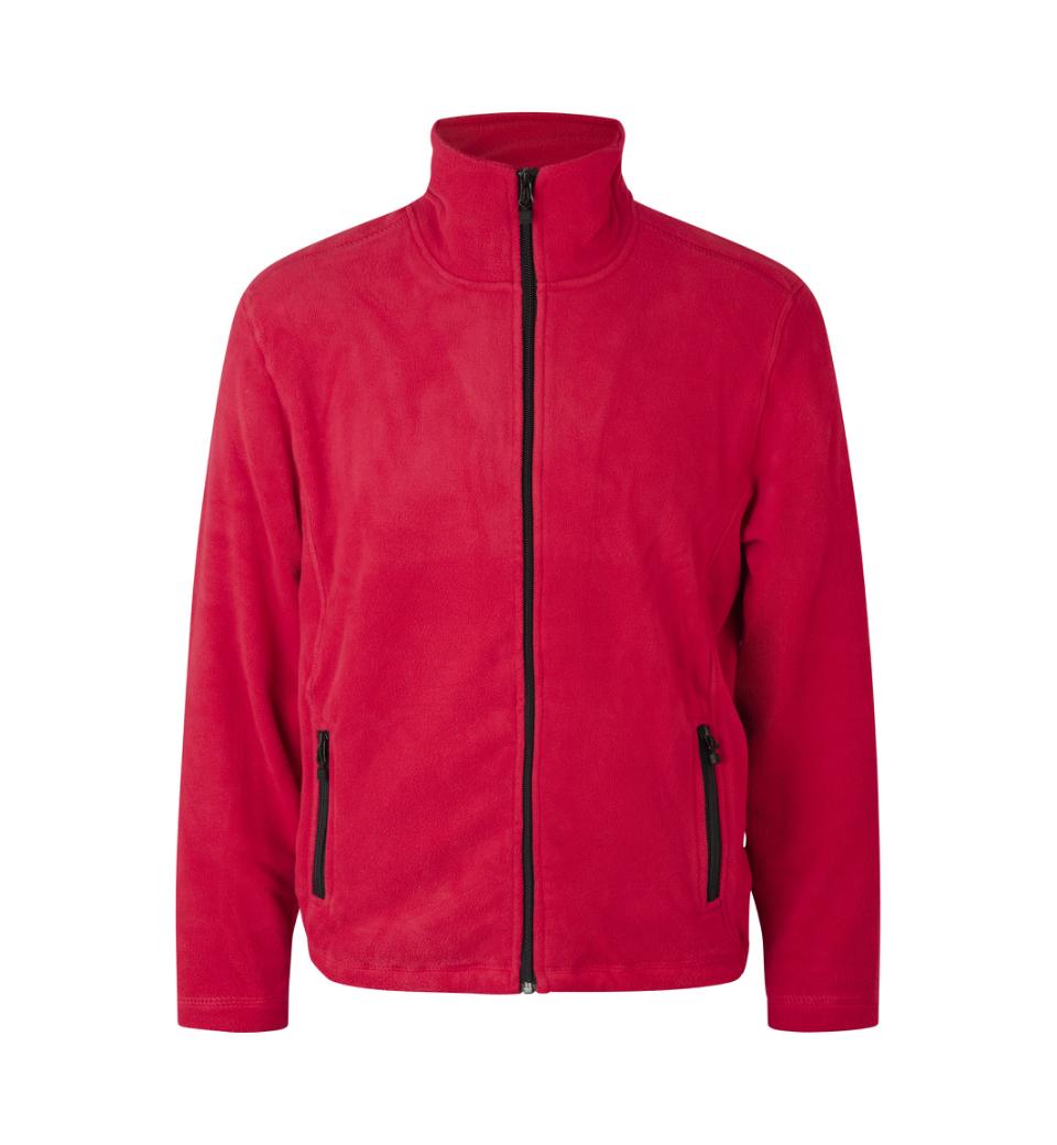 Id Fleece Jakke 0803 Rød-small