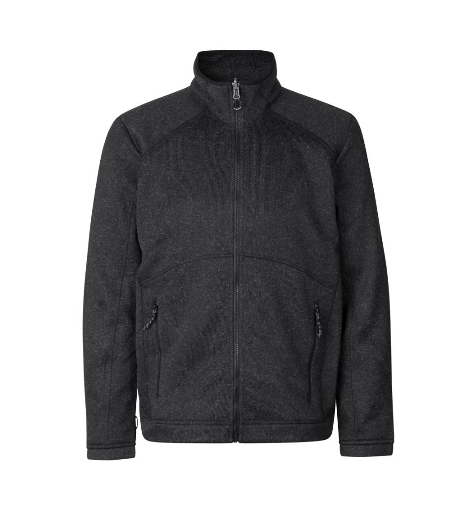 Id Fleece Jakke 0847 Koks Melange-small