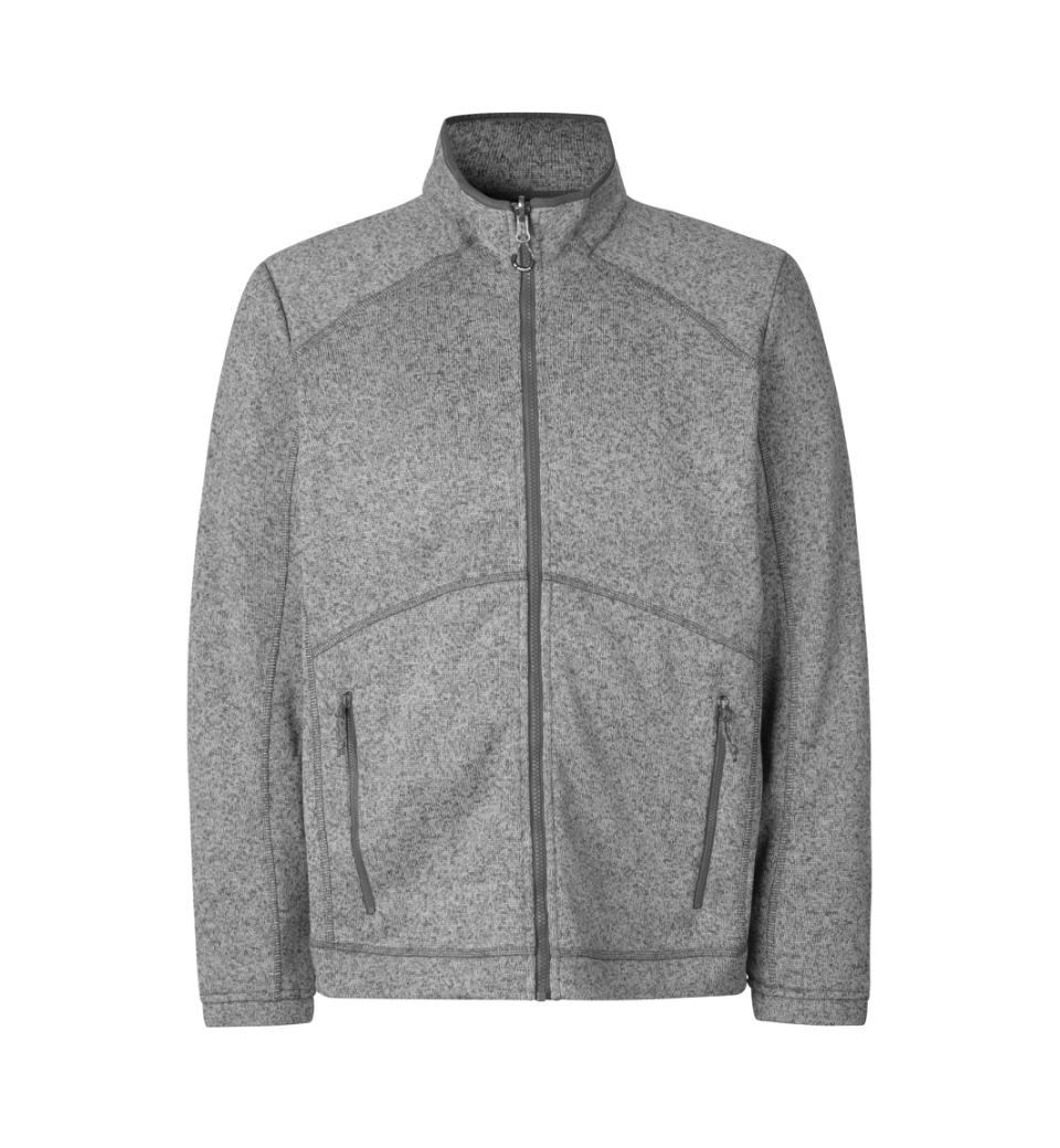 Id Fleece Jakke 0847 Grafit Melange-small