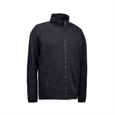 Id Fleece Jakke 0847 Koks Melange-4xl