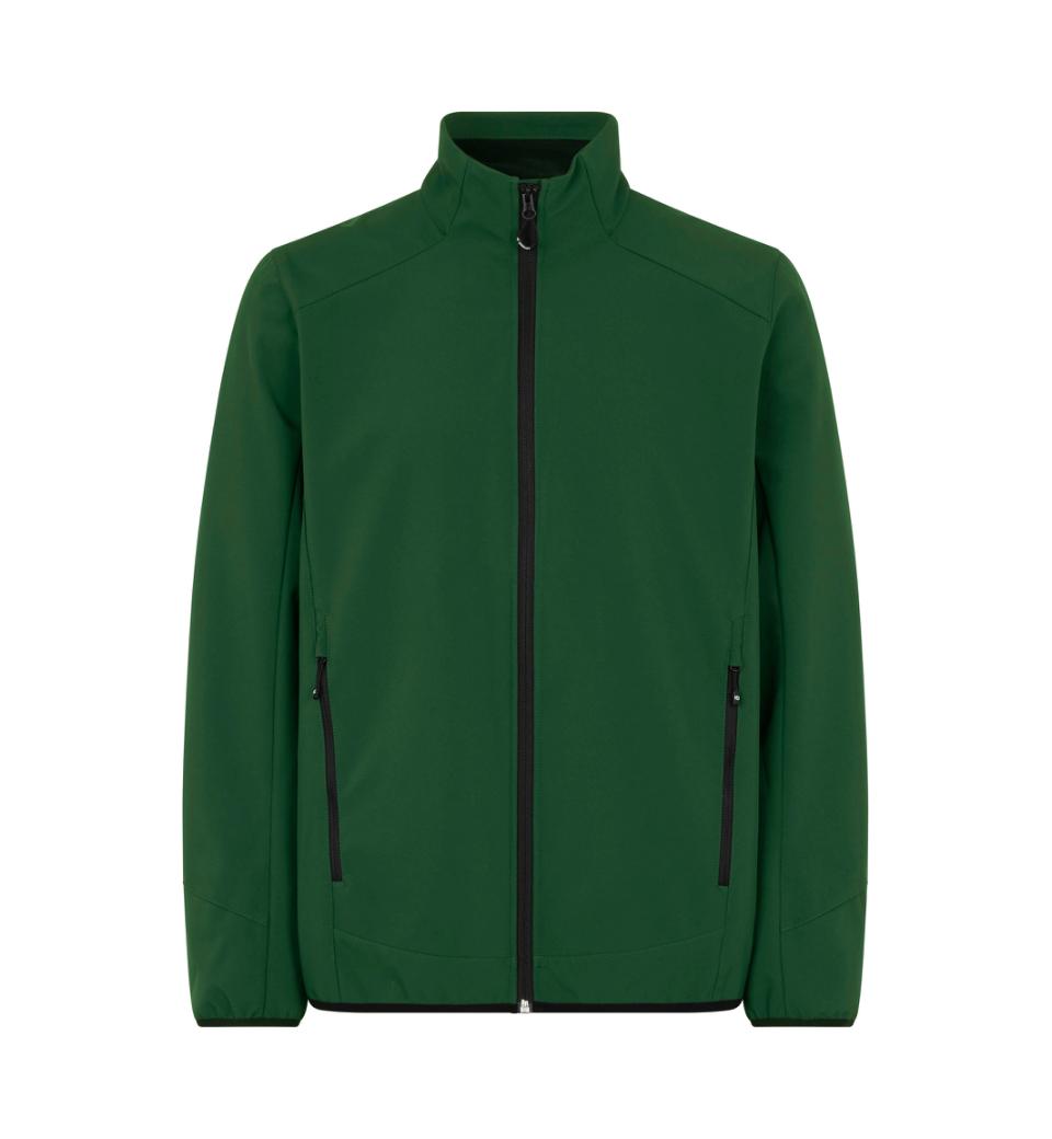 Id Softshell Jakke 0854 Flaskegrøn