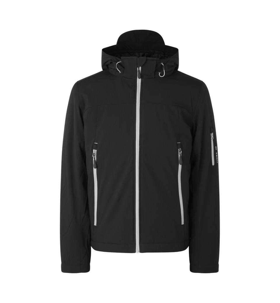 Id Vinter Softshell Jakke 0898 Sort