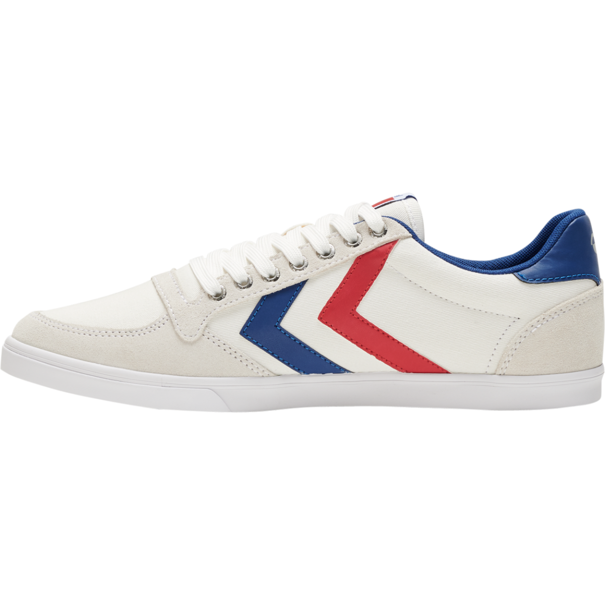 Hummel Sneakers Slimmer Stadil Low 063512 - 9228 - White/blue/red/gum