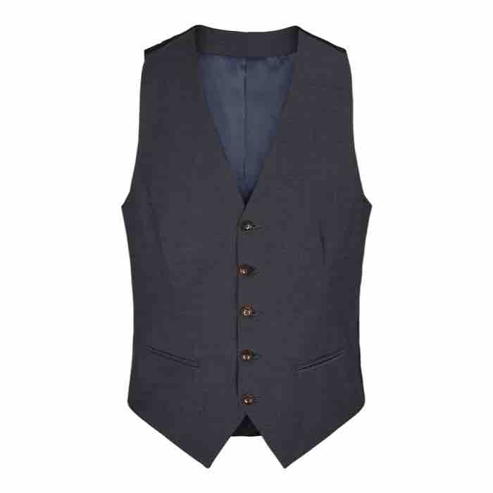 Sunwill Vest Modern Fit 13015-6904 110 Charcoal_Sunwill 50