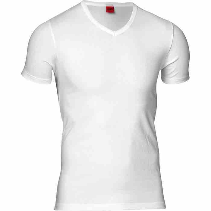 Jbs Black Or White Undertrøje Med V-hals Hvid