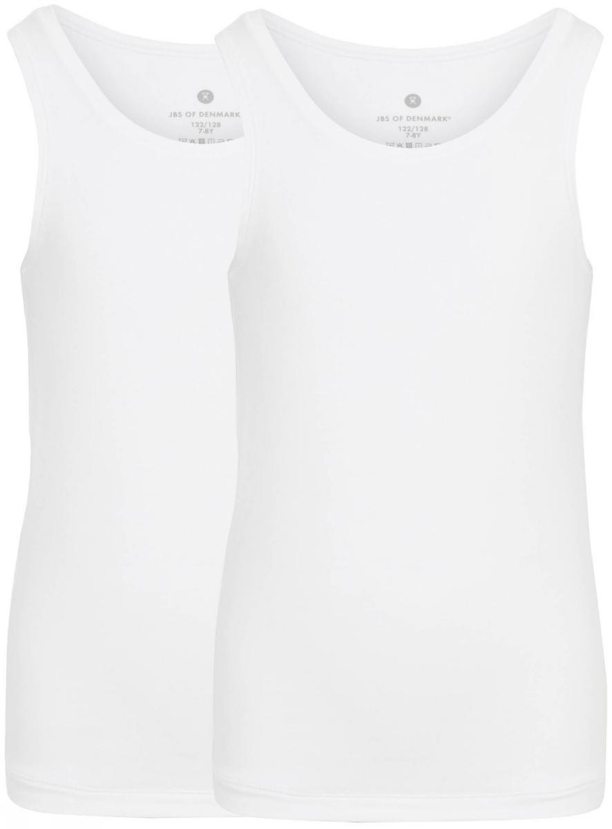 Jbs Of Denmark Kids 2-pack Bambus Undertrøje 2-1600-1-1-7/8år