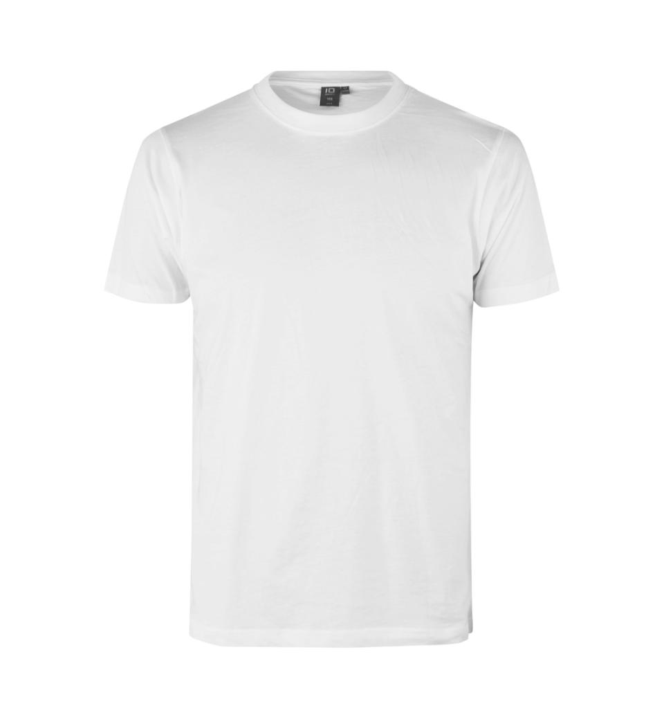 Id Yes T-shirt Fittet 2000 Hvid-small