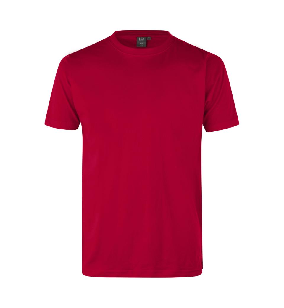 Id Yes T-shirt Fittet 2000 Rød-small