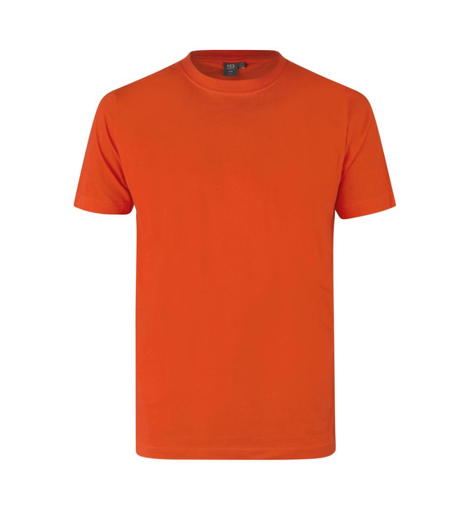 Id Yes T-shirt Fittet 2000 Orange-small