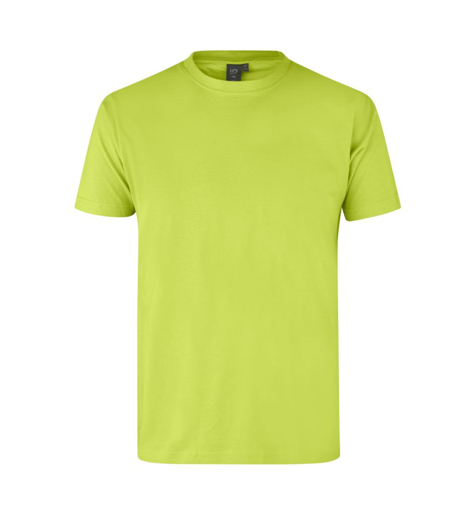 Id Yes T-shirt Fittet 2000 Lime-small