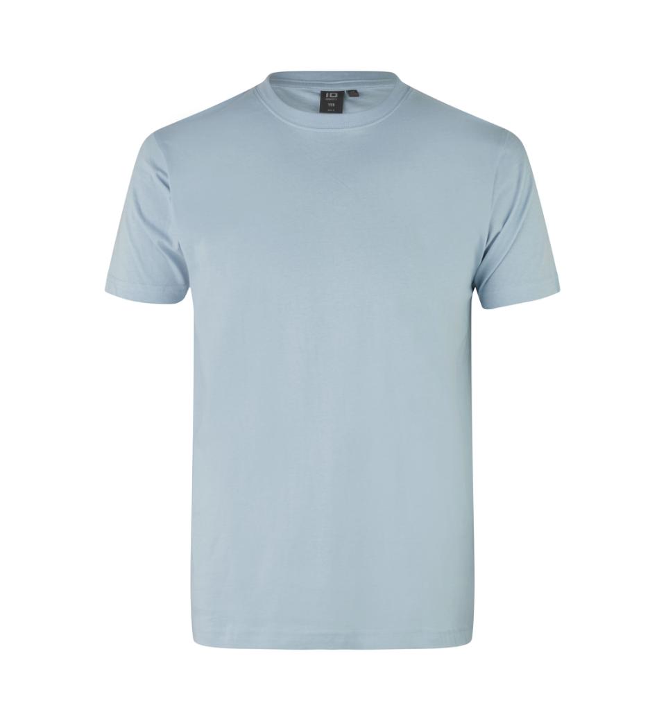 Id Yes T-shirt Fittet 2000 Lys Blå-small