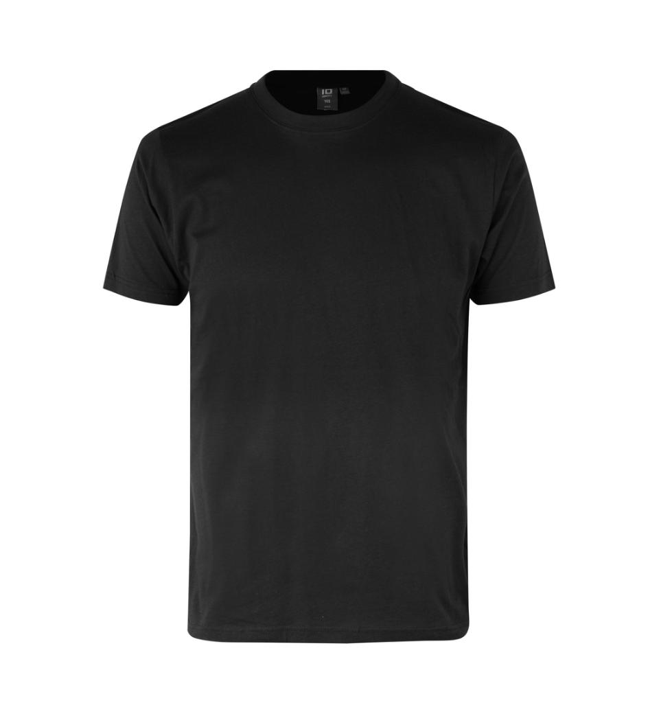 Id Yes T-shirt Fittet 2000 Sort-small