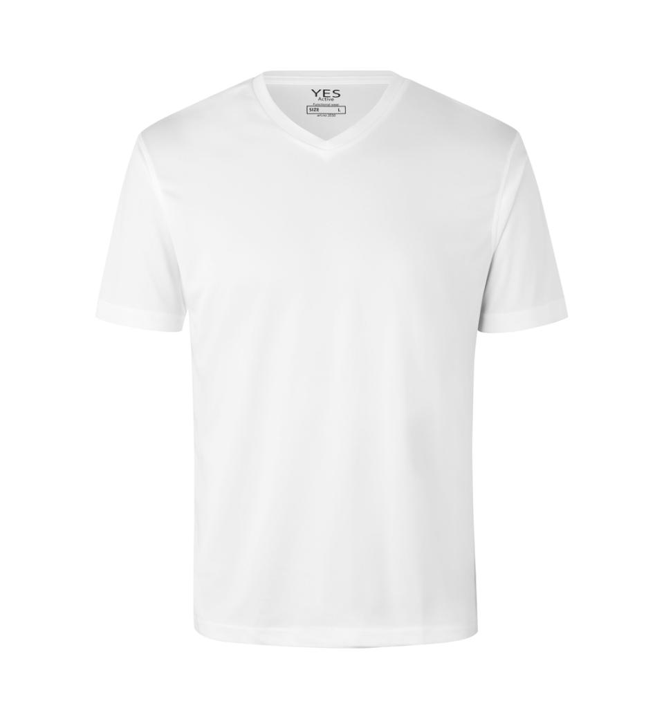 Id Yes Active T-shirt 2030 Hvid