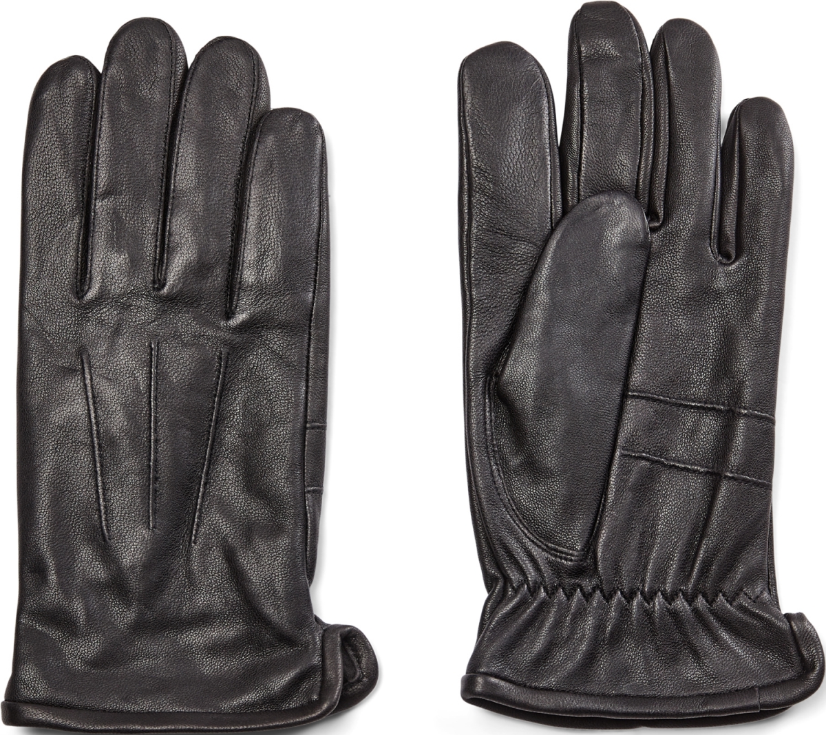 Connextion Læder Handsker Sort-3x-large