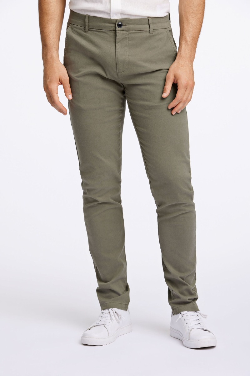 Lindbergh Superflex Chino 30-005044-dk Army