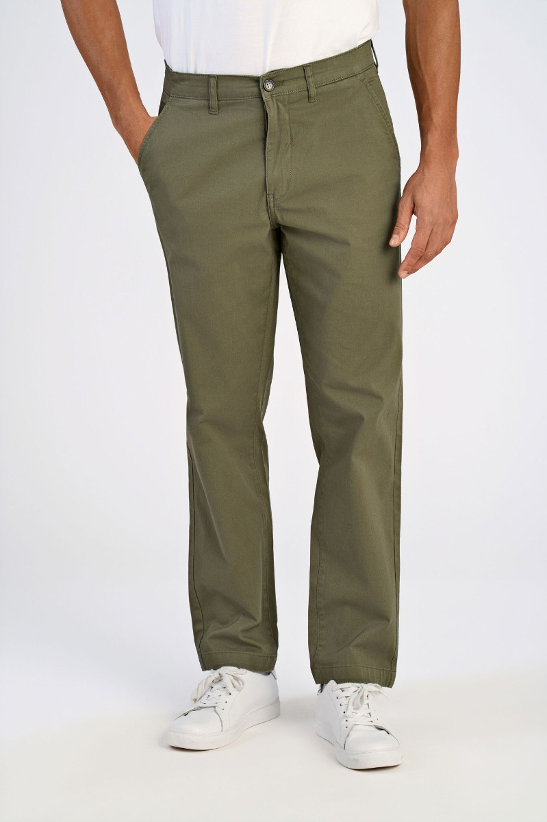 Lindbergh Superflex Chino 30-005444-dk Army