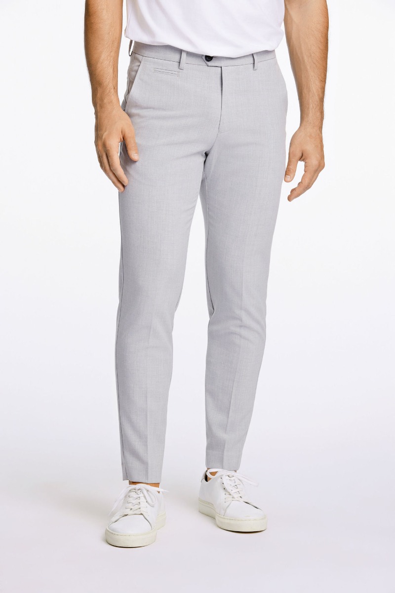Lindbergh Performance Chino 30-01011-light Grey