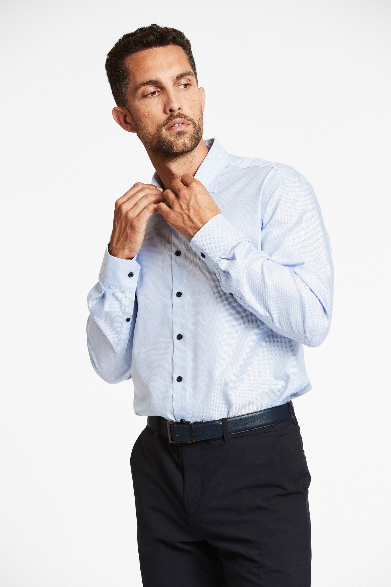 Lindbergh Skjorte 30-247000-light Blue-x-large