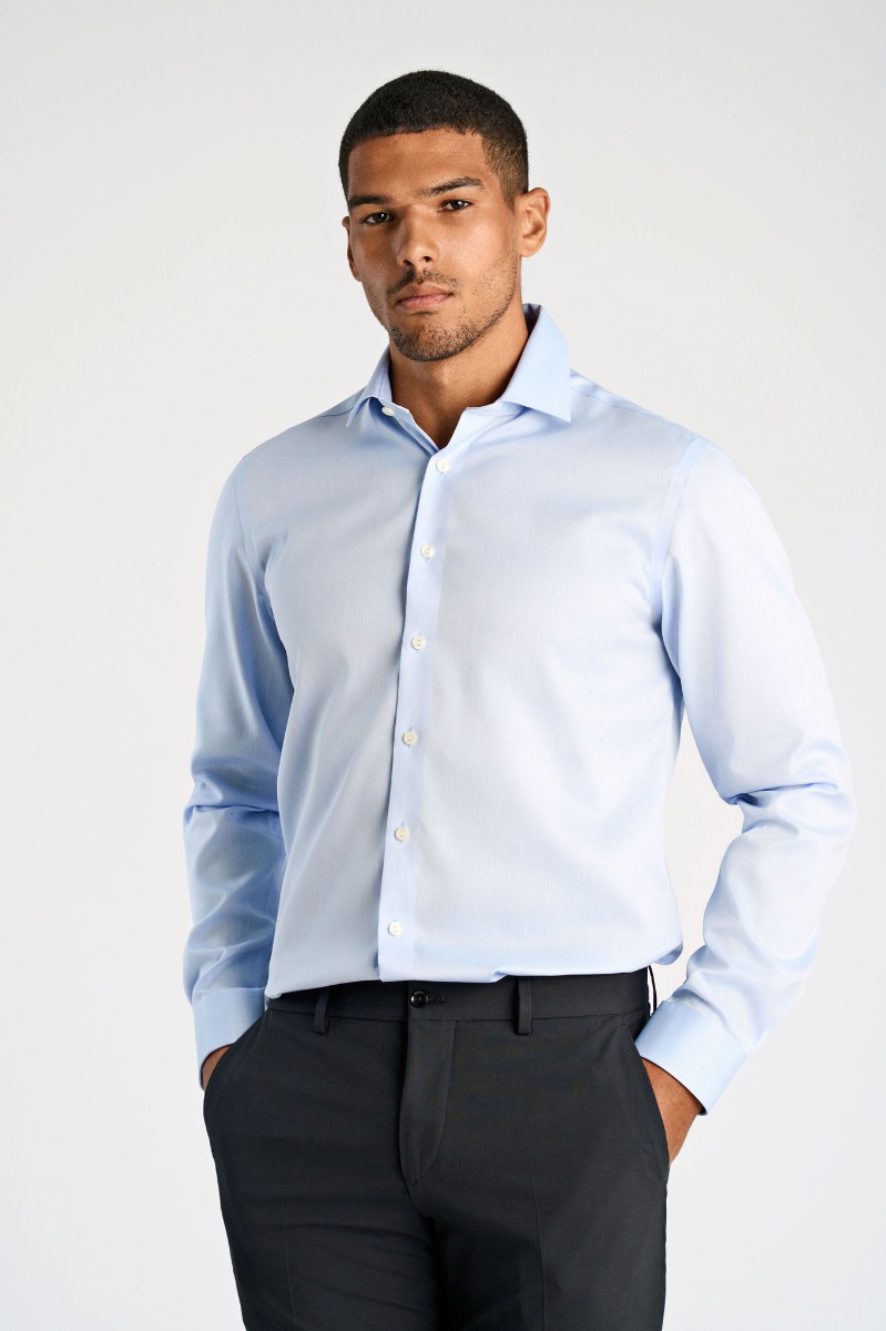 Lindbergh Skjorte 30-27022a-light Blue