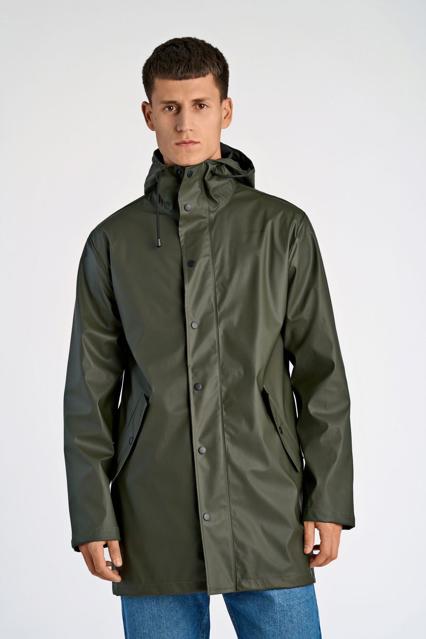 Lindbergh Regnjakke 30-301138-dk Army-medium