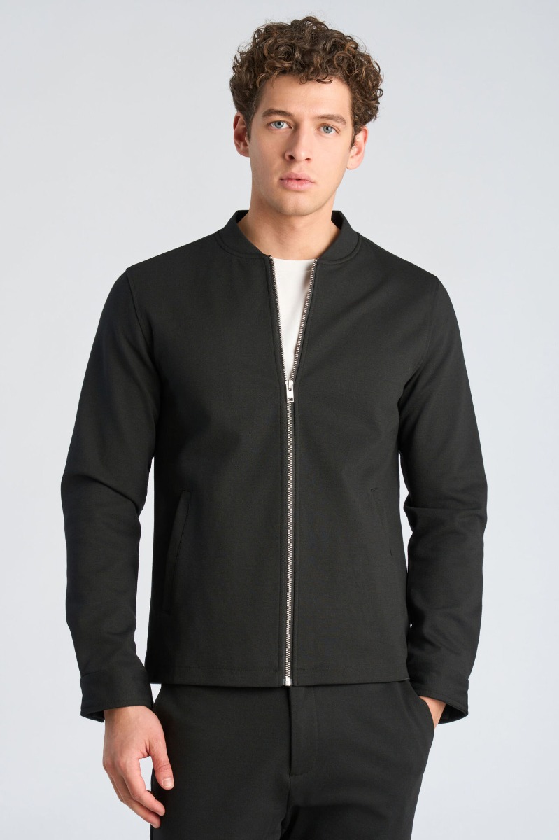 Lindbergh Superflex Overshirt 30-306035-black