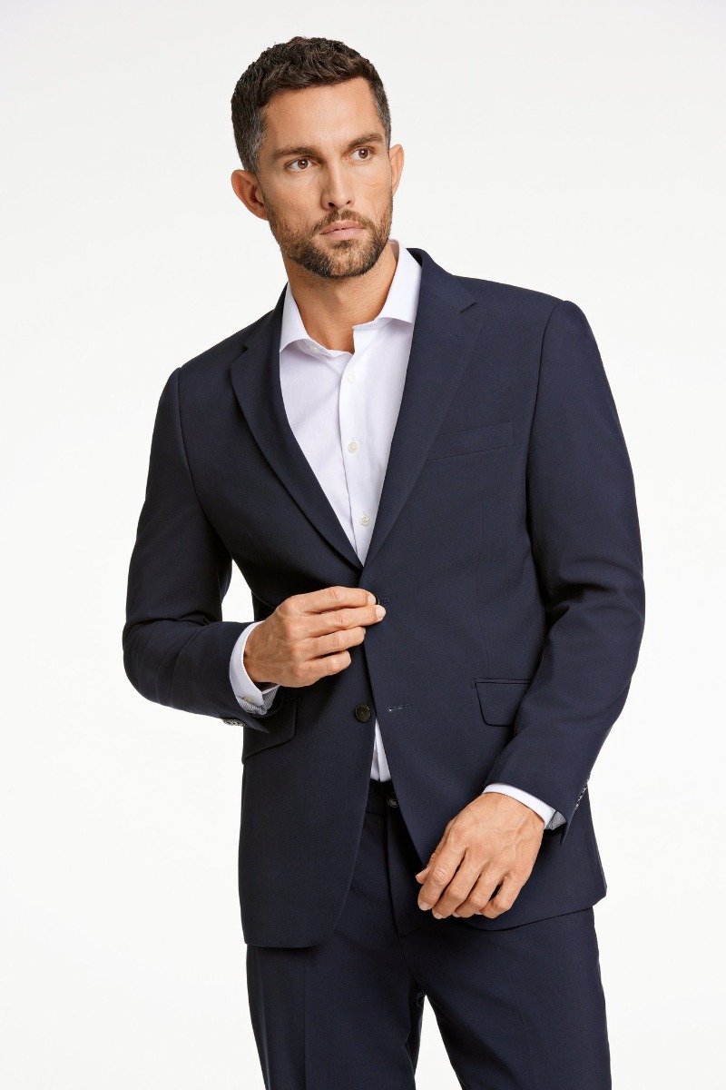 Lindbergh Superflex Blazer 30-346020-cx-navy