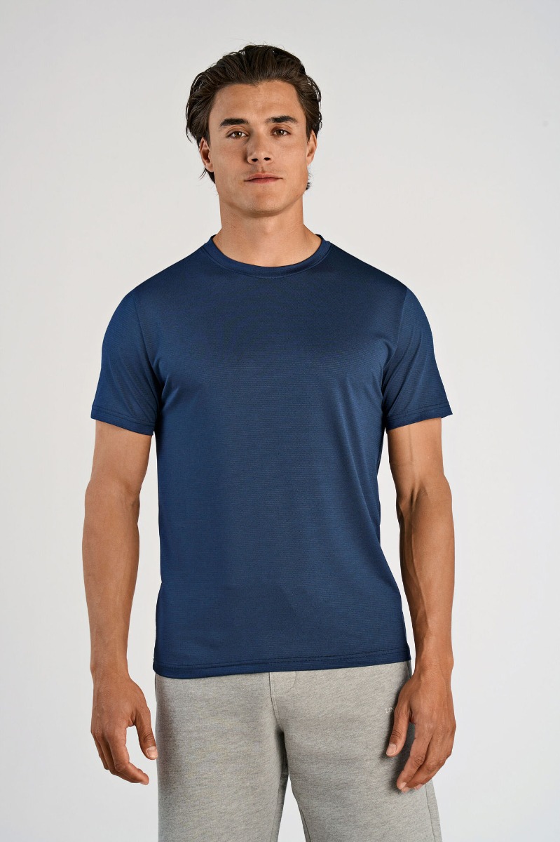Lindbergh Fast Dry T-shirt 30-400144a-navy Blend