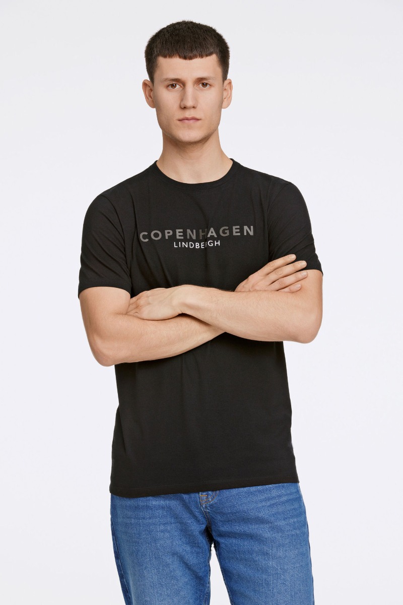 Lindbergh T-shirt 30-400200-black