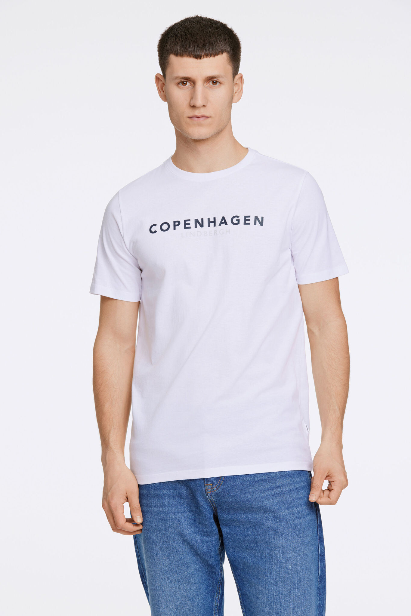 Lindbergh T-shirt 30-400200-white-x-large