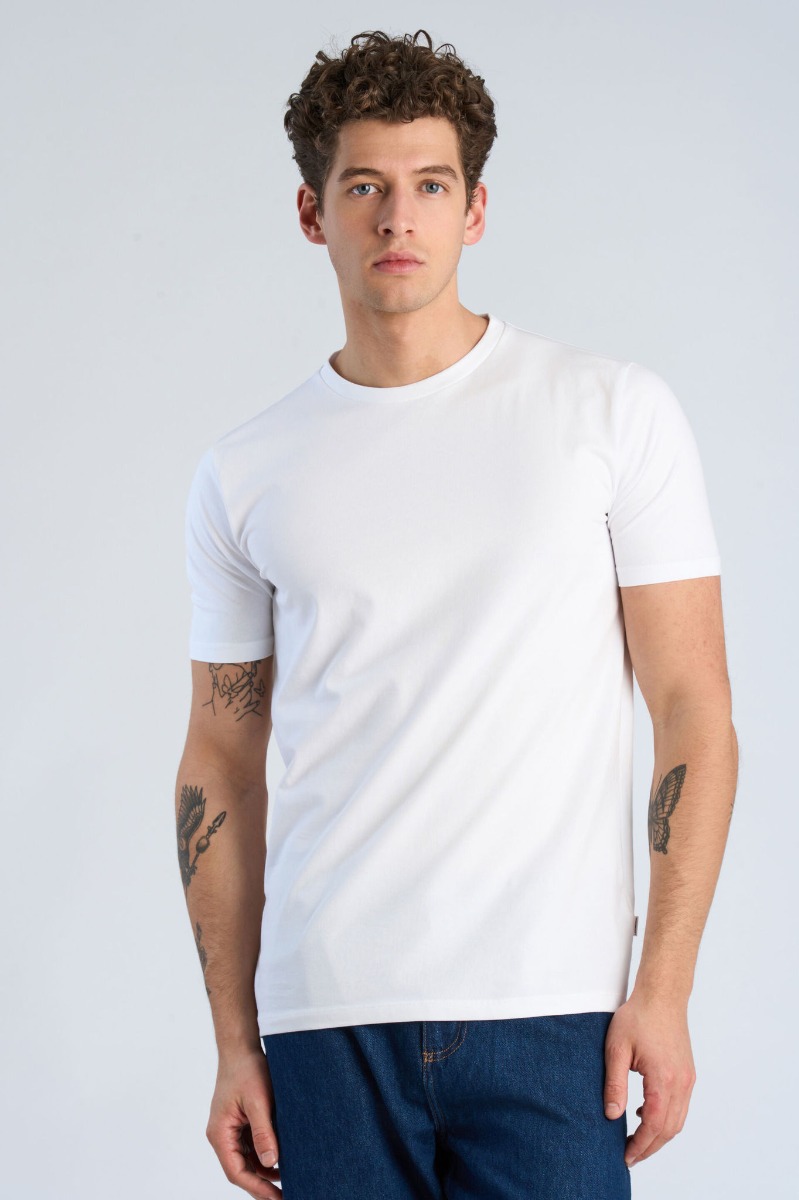 Lindbergh T-shirt 30-48003e-white