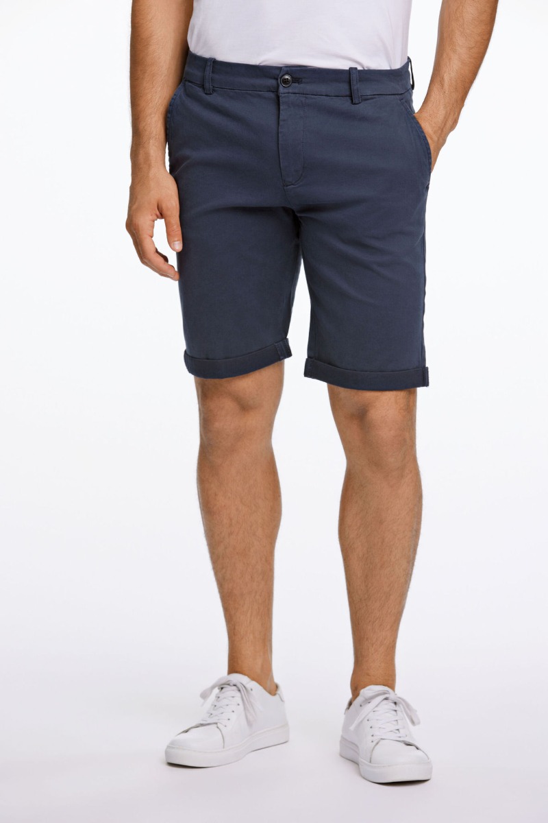 Lindbergh Superflex Chino Shorts 30-505044-dk Blue