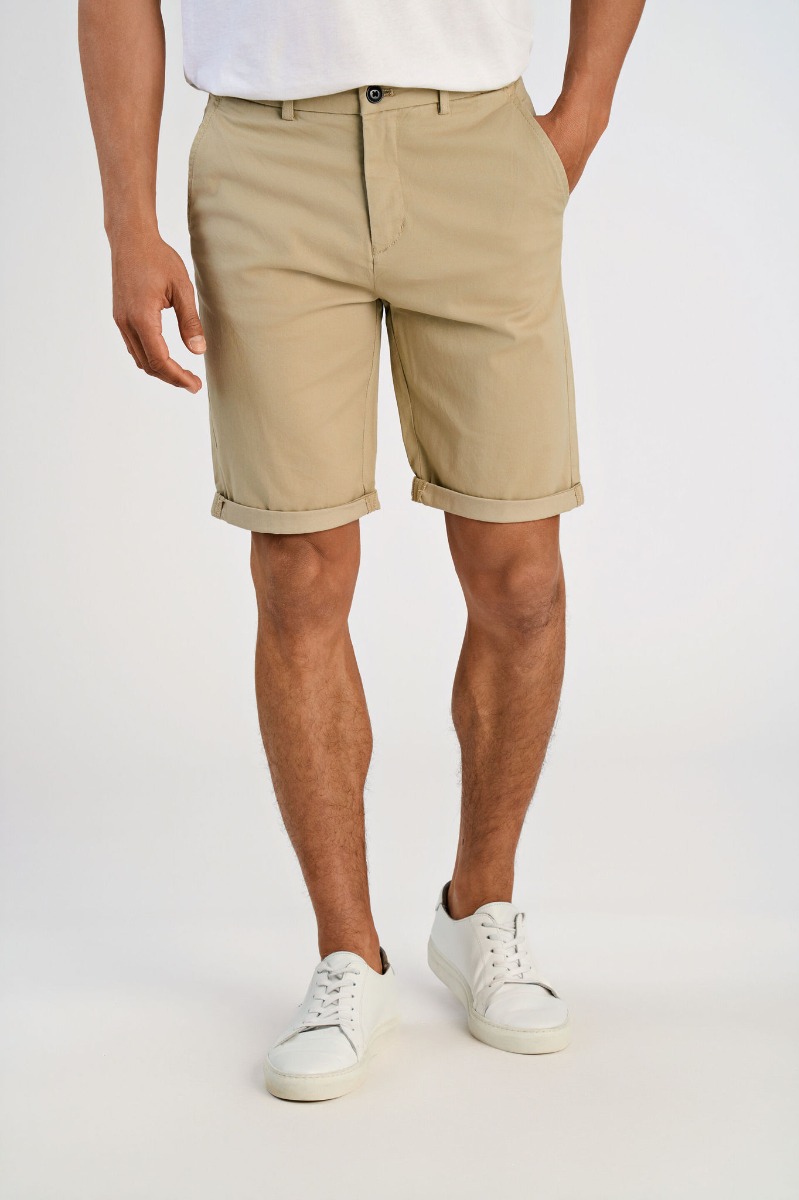 Lindbergh Superflex Chino Shorts 30-505044r-sand