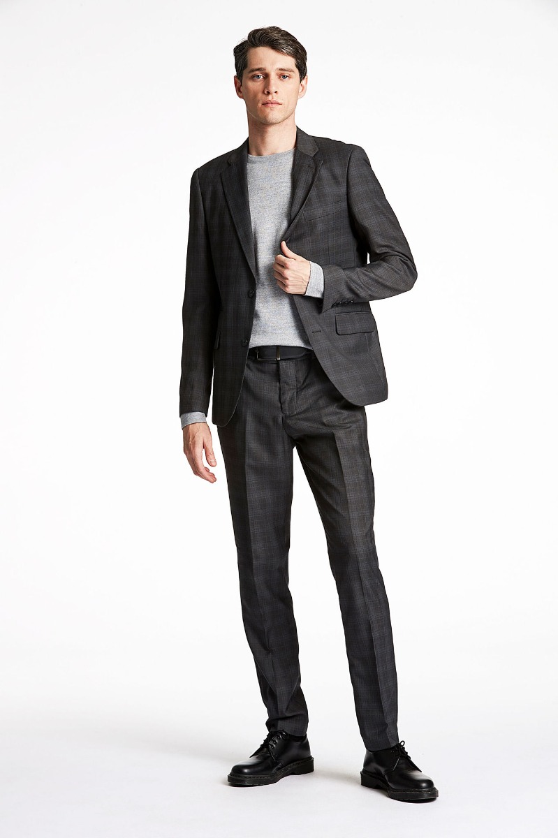 Lindbergh Checked Habit 30-61002b-grey