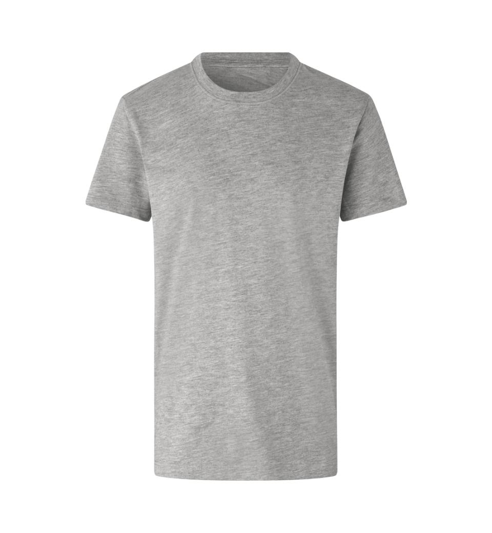 Id Kids Økologisk Bomuld T-shirts Lys Grå Melange