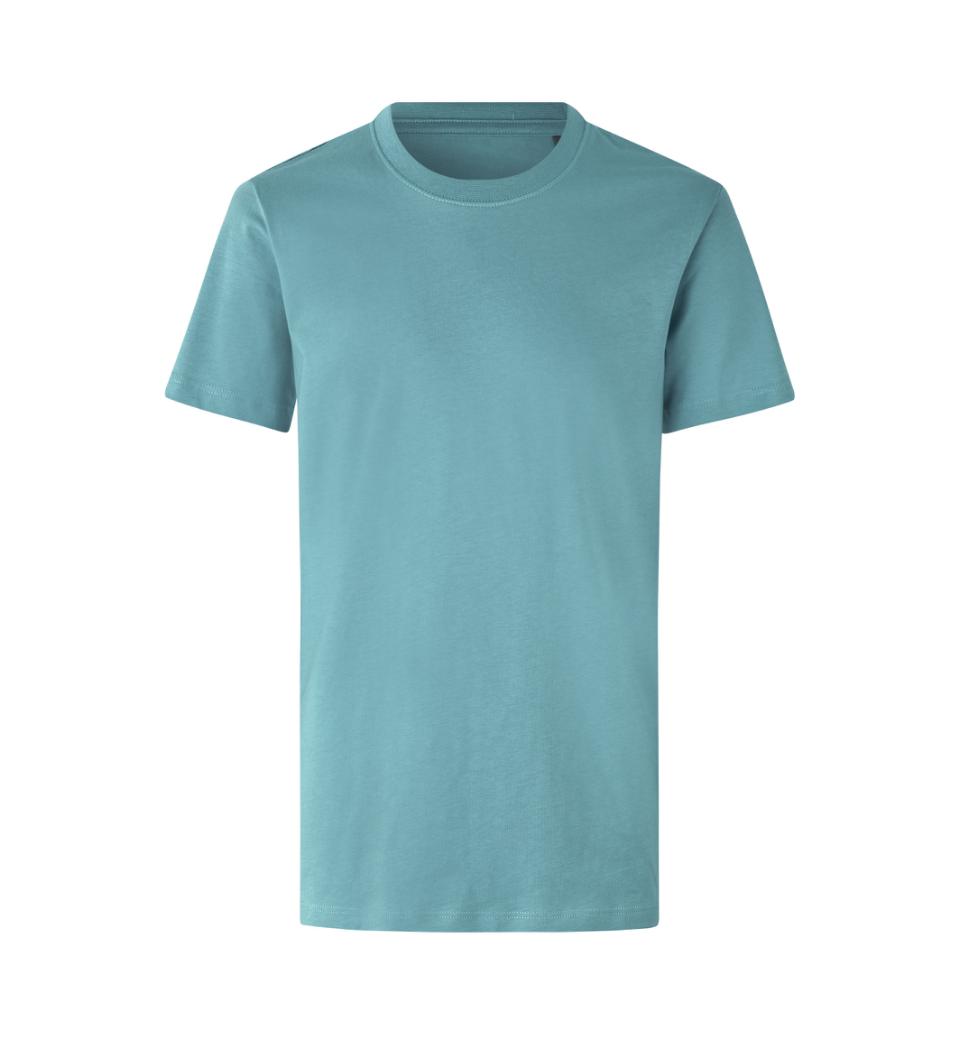 Id Kids Økologisk Bomuld T-shirts Støvet Aqua