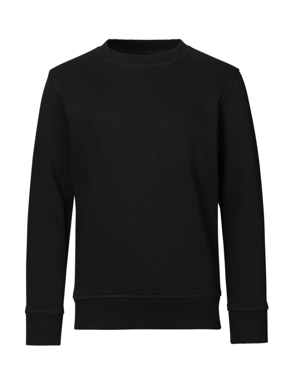 Id Kids Sweatshirt Sort-børn 12 År / 14 År