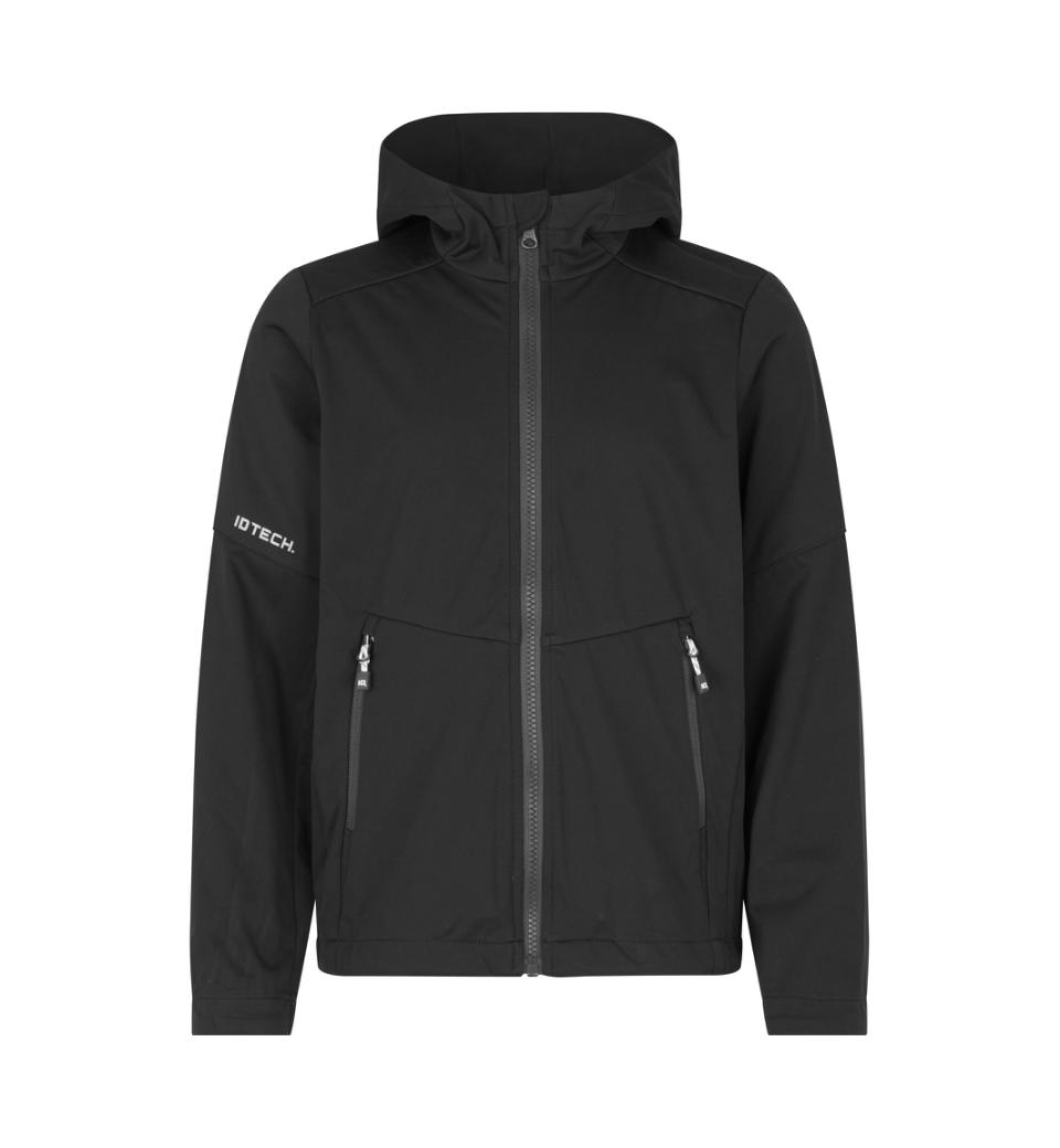 Id Kids Softshell Jakke Sort