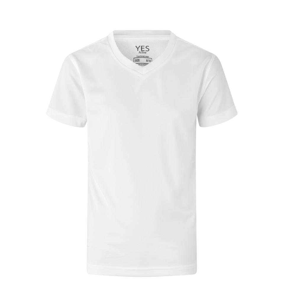 Id Kids Active T-shirts Hvid-børn 8 År / 10 År