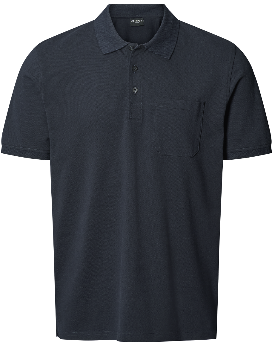 Clipper Marseille Polo Pique 51936 Captain Navy-x-large