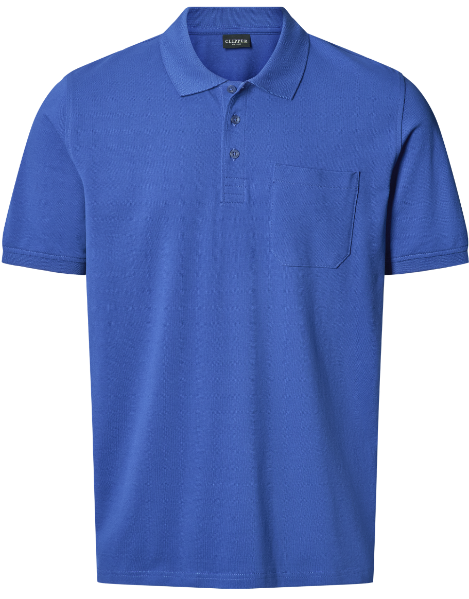 Clipper Marseille Polo Pique 51936 Mazarine Blue-3x-large