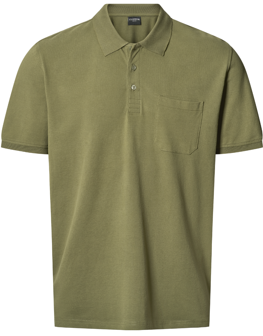 Clipper Marseille Polo Pique 51936 Moss Green