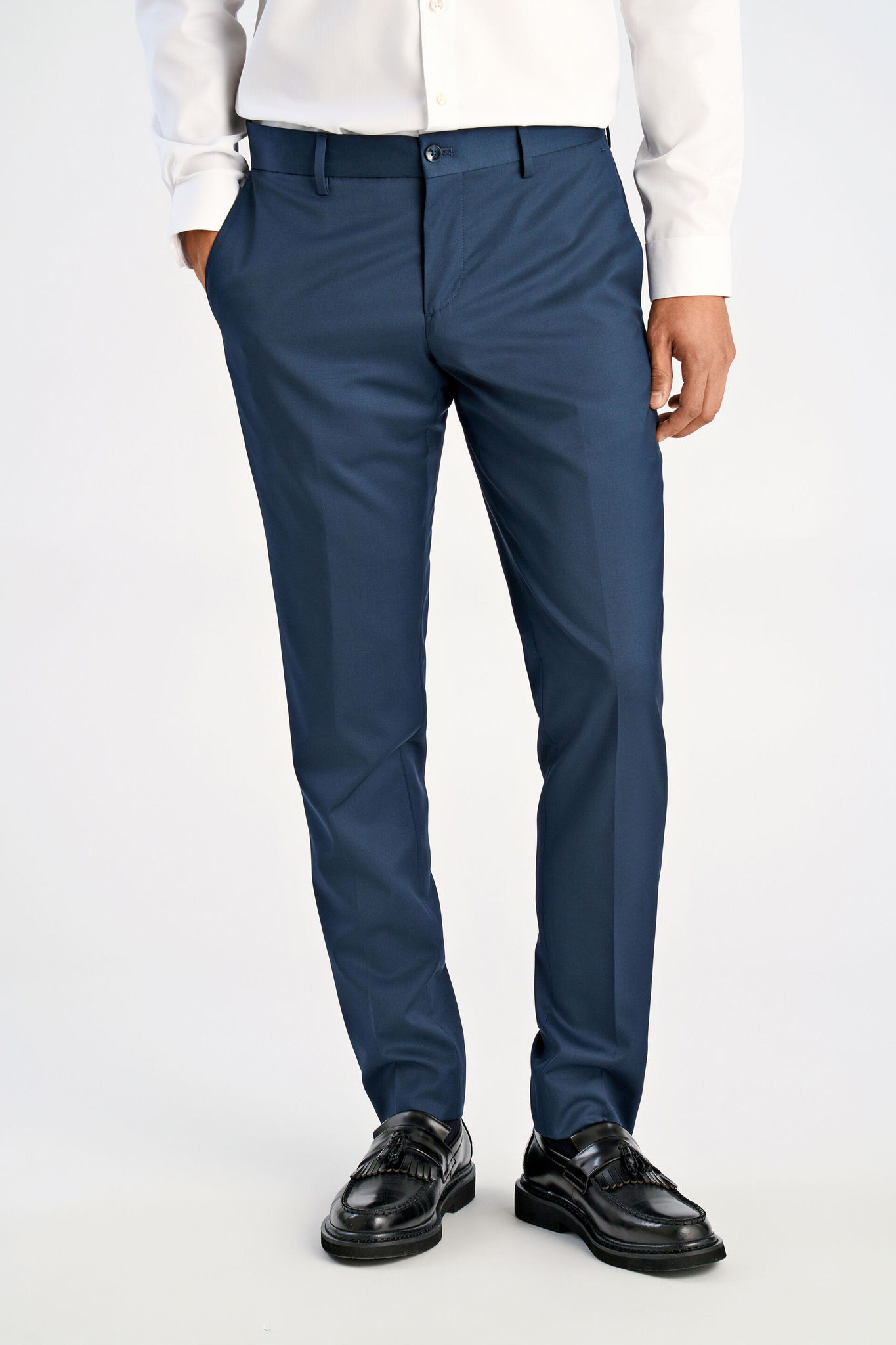 Junk De Luxe Habit Bukser 60-08104a-navy-48 Normal