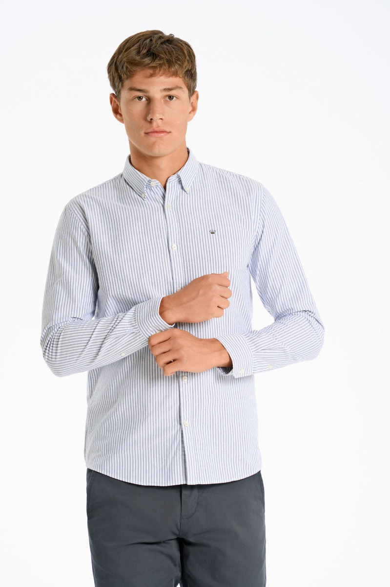 Junk De Luxe Skjorte 60-225020-navy Stripe