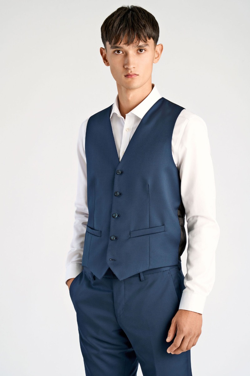 Junk De Luxe Vest 60-39001a-navy