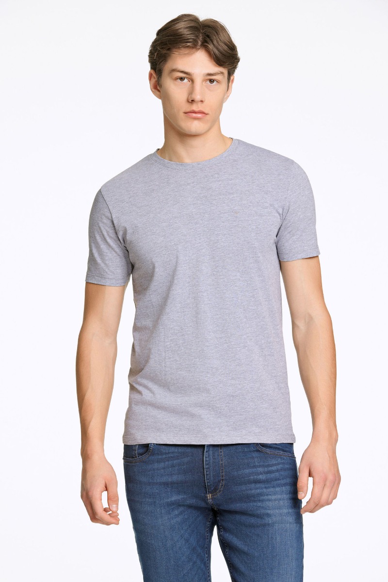 Junk De Luxe T-shirt 60-40005-grey Melange