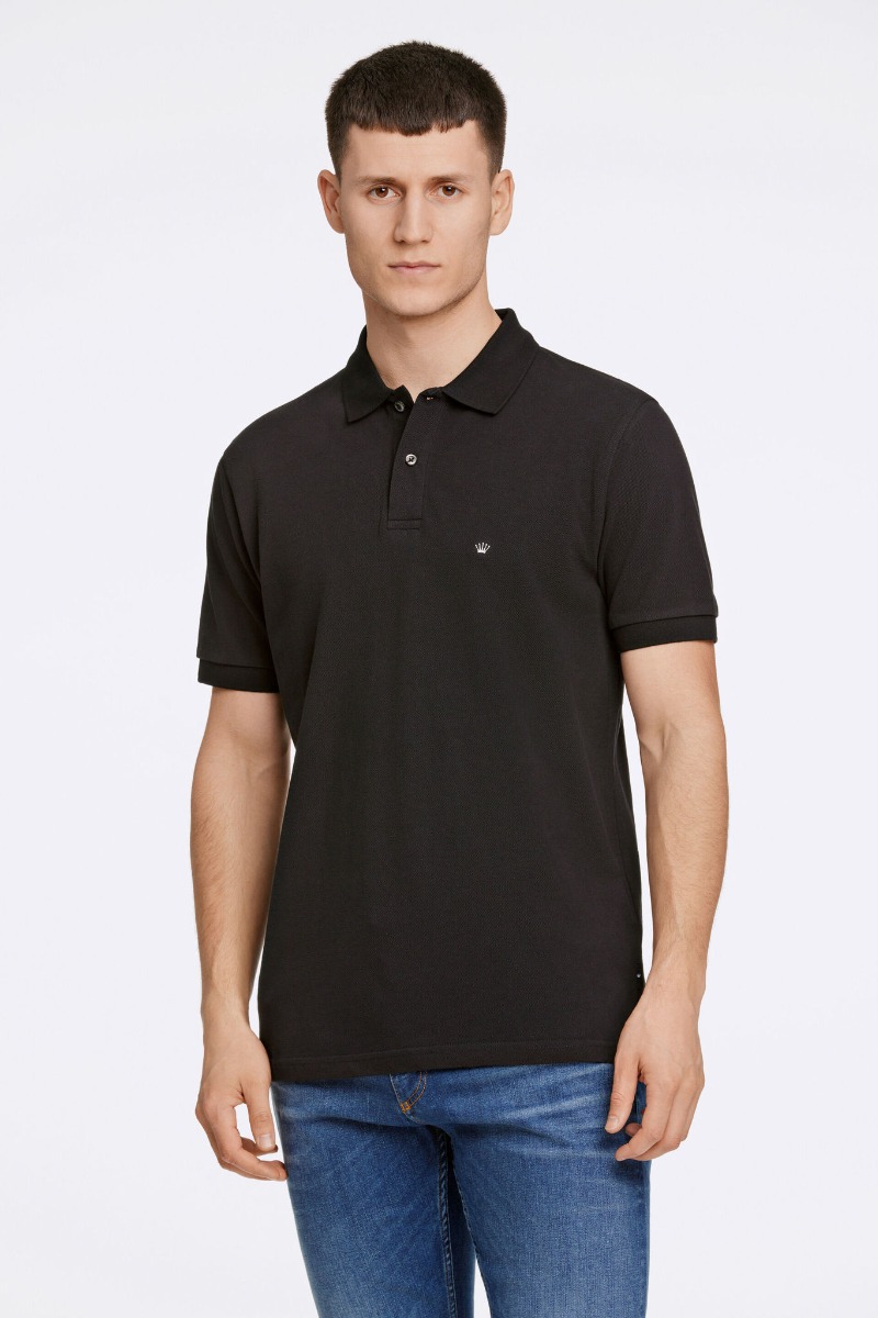 Junk De Luxe Polo 60-452045-black