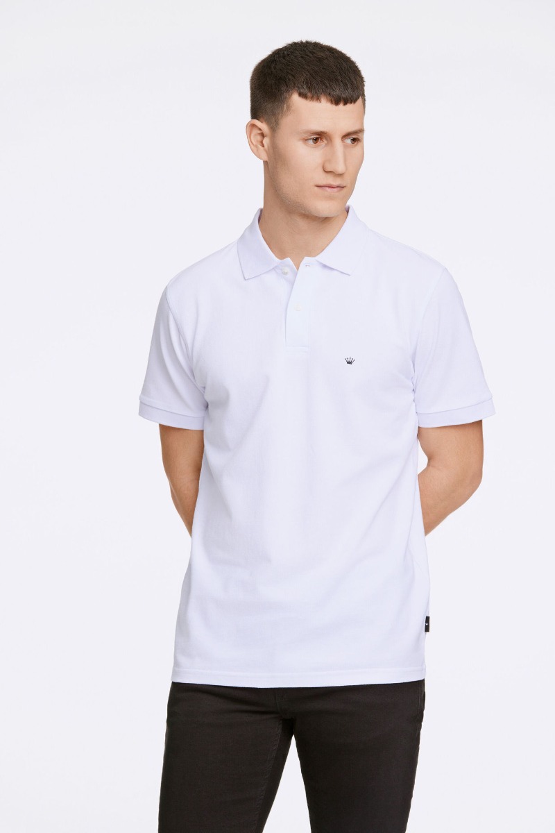 Junk De Luxe Polo 60-452045-white