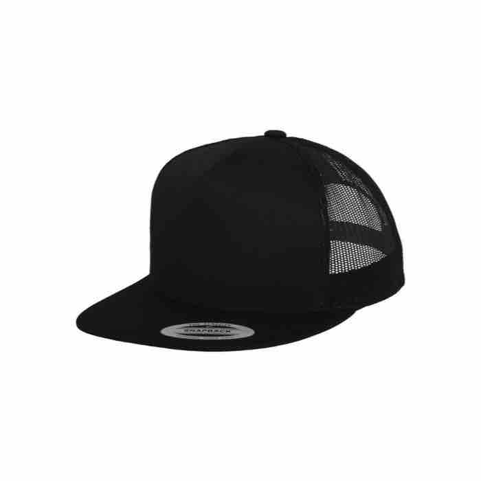 Flexfit Snapback Trucker Black